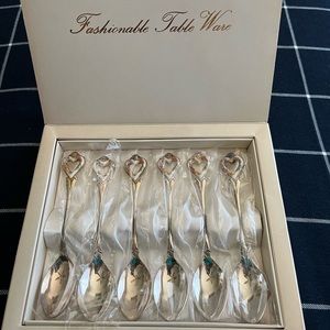 Stainless steel brand new miniature fork and spoon sets